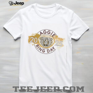 Aggie Ring Day 25th anniversary shirt3