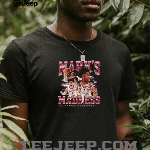 Alabama Crimson Tide NCAA Men’s Basketball Mark Sears Mark’s Madness Shirt
