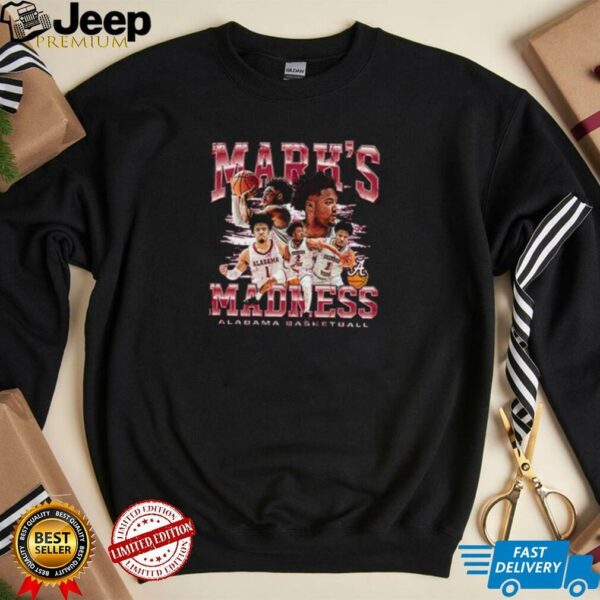 Alabama Crimson Tide NCAA Men’s Basketball Mark Sears Mark’s Madness Shirt