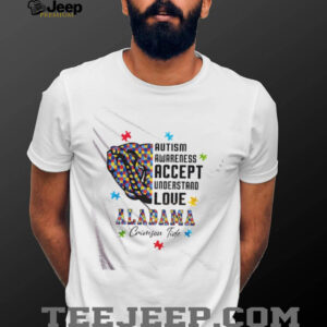 Alabama Crimson Tide x Autism Awareness shirt