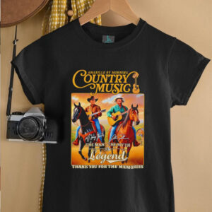Alan Jackson and George Strait Country Music the man the myth the legend shirt0