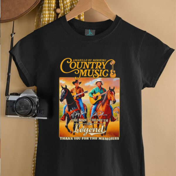 Alan Jackson and George Strait Country Music the man the myth the legend shirt