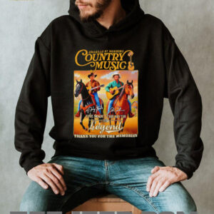 Alan Jackson and George Strait Country Music the man the myth the legend shirt2