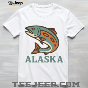 Alaska Salmon Fishing Native American Indigenous Tlingit Art Shirt