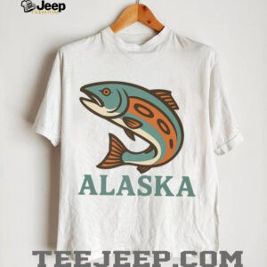 Alaska Salmon Fishing Native American Indigenous Tlingit Art Shirt
