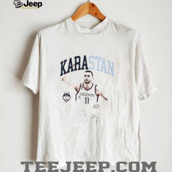 Alex Karaban UConn Huskies portrait shirt