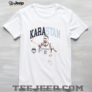Alex Karaban UConn Huskies portrait shirt3