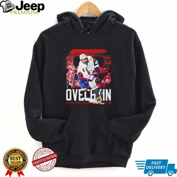 Alex Ovechkin 8 Washington Hockey Landmark Signature shirt