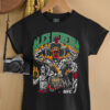 Be Skilled At Violence Lion Chain Fighter Warrior Typography Graphic shirt