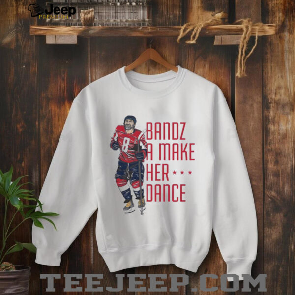 Alexander Ovechkin Washington Capitals hockey bandz a make her dance shirt