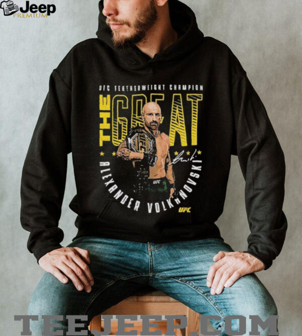 Alexander Volkanovski UFC 314 Featherweight Champion The Great Signature T Shirts