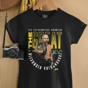 Alexander Volkanovski UFC 314 Featherweight Champion The Great Signature T Shirts2
