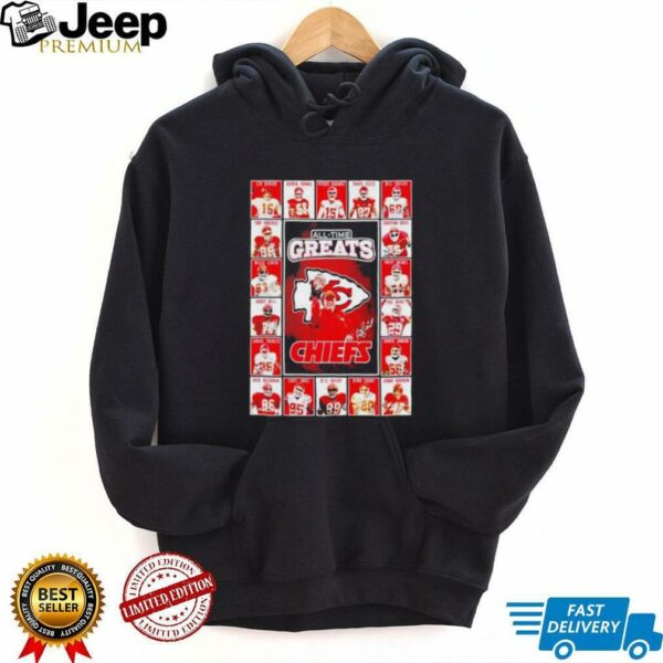 All Time Greats Kansas City Chiefs 2025 shirt