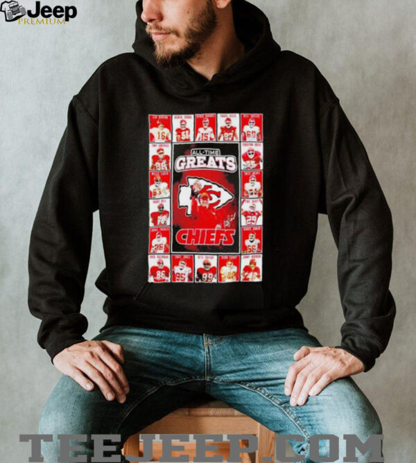 All Time Greats Kansas City Chiefs 2025 shirt