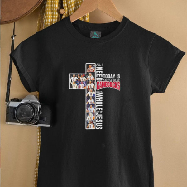 All i need today is a little bit of Gamecocks women’s basketball and a whole lot of Jesus shirt