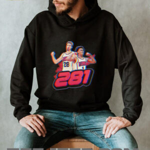 Alperen Sengun and Amen Thompson 281 Houston Rockets shirt