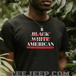 American not Black White shirt