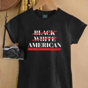 American not Black White shirt