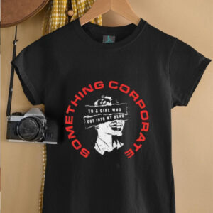 Andrew Mcmahon something corporate to a girl who got into my head shirt0