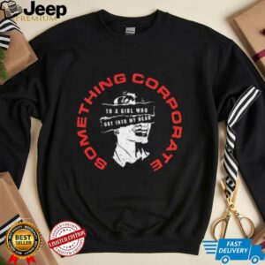Andrew Mcmahon something corporate to a girl who got into my head shirt2