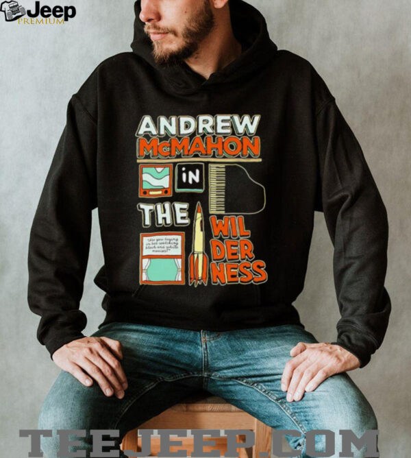 Andrew Mcmahon the will der ness Piano and Rocket shirt