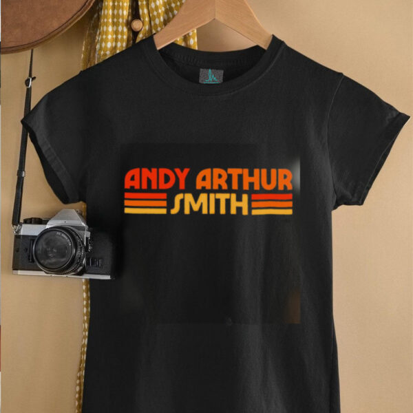 Andy Arthur Smith Aas Logo sunset shirt
