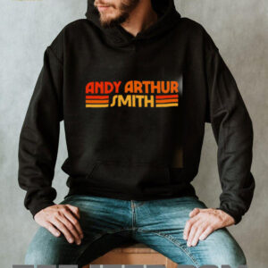 Andy Arthur Smith Aas Logo sunset shirt2