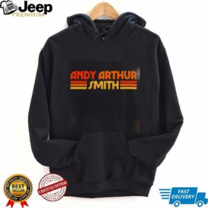 Andy Arthur Smith Aas Logo sunset shirt4