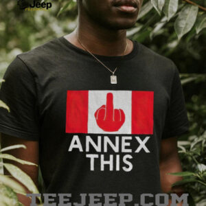 Annex this middle finger Canada flag shirt