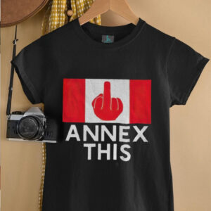 Annex this middle finger Canada flag shirt3