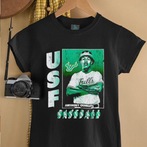Anthony Quigley South Florida baseball graphic shirt