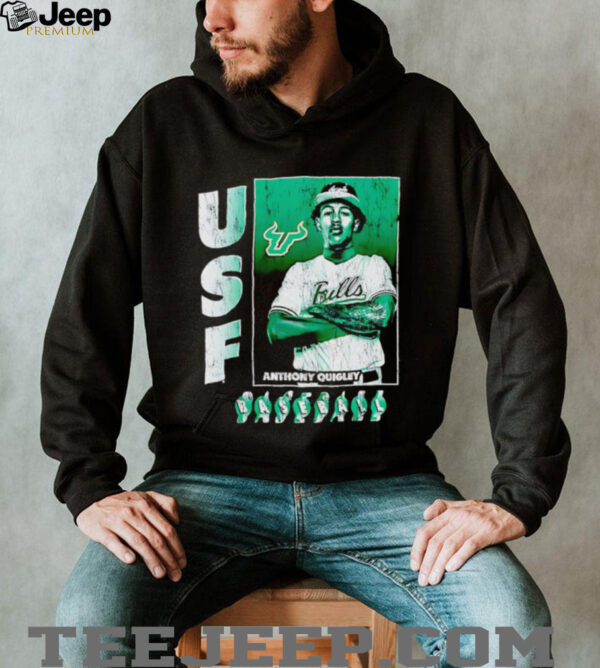 Anthony Quigley South Florida baseball graphic shirt