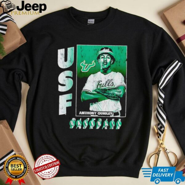 Anthony Quigley South Florida baseball graphic shirt