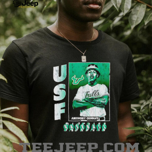 Anthony Quigley South Florida baseball graphic shirt