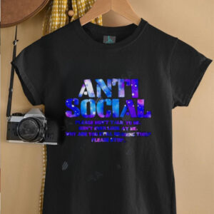 Anti Social Galaxy Foamposite shirt