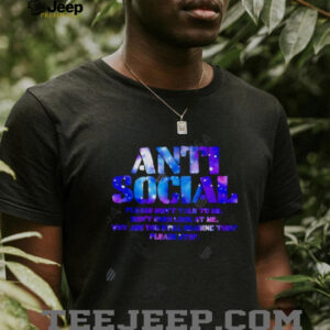 Anti Social Galaxy Foamposite shirt