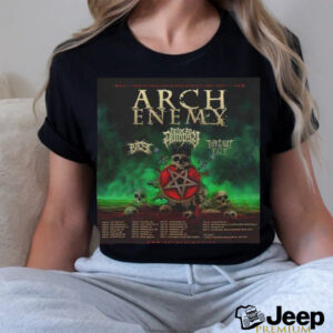 Arch Enemy North American Blood Dynasty Tour 2025 Tour Dates Fan Gifts Classic T Shirt2