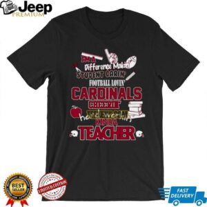 Arizona Cardinals Cheerin Hard Workin Kinda Teacher Unisex Shirt