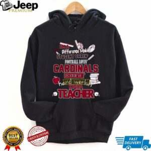 Arizona Cardinals Cheerin Hard Workin Kinda Teacher Unisex Shirt4