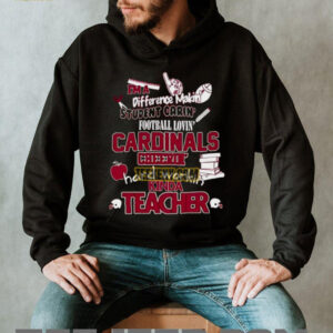 Arizona Cardinals Cheerin Hard Workin Kinda Teacher Unisex Shirt5
