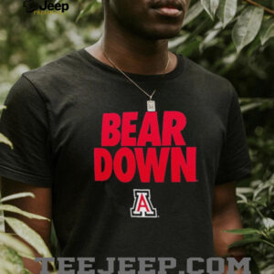 Arizona Wildcats Bear Down T shirts1