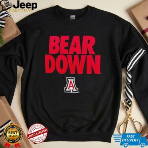 Arizona Wildcats Bear Down T shirts2