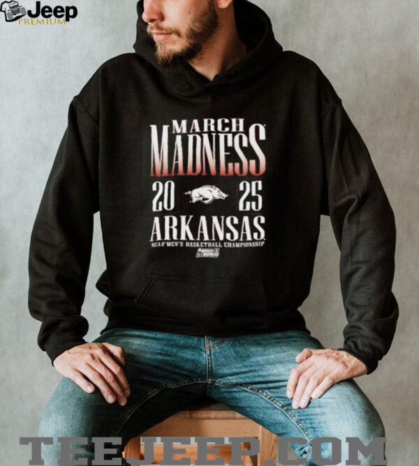 Arkansas Razorbacks March Madness 2025 shirt