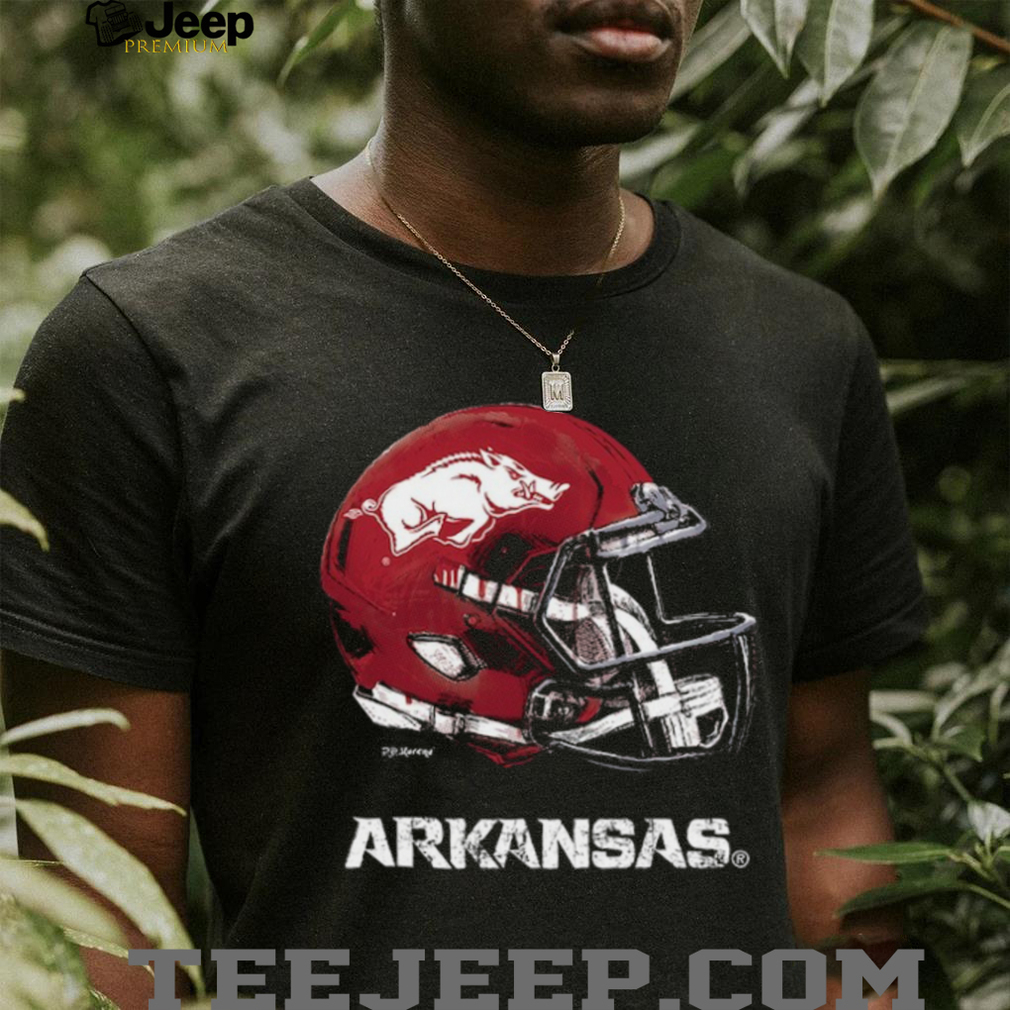 Arkansas Razorbacks Toddler Dripping Football Helmet T Shirt Arkansas Razorbacks Toddler Dripping Football Helmet T Shirt
