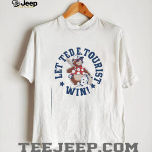 Asheville Tourists baseball let Ted E Tourist win shirt