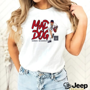 Atlanta Braves Mad Dog National Baseball Hall Of Fame shirt