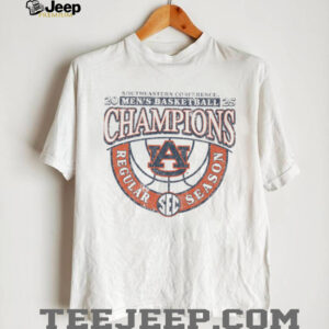 Auburn Mens Basketball 2024 25 SEC Regular Season Champions Vintage T Shirt2