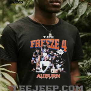 Auburn Tigers Meet The Freezer 4 Cam Coleman T Shirt