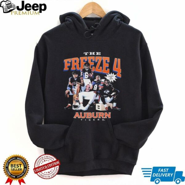 Auburn Tigers Meet The Freezer 4 Cam Coleman T Shirt