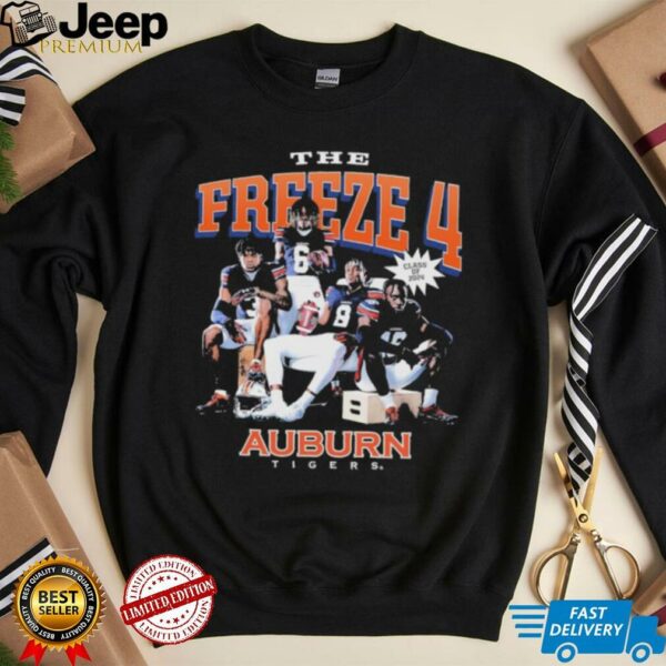 Auburn Tigers Meet The Freezer 4 Cam Coleman T Shirt